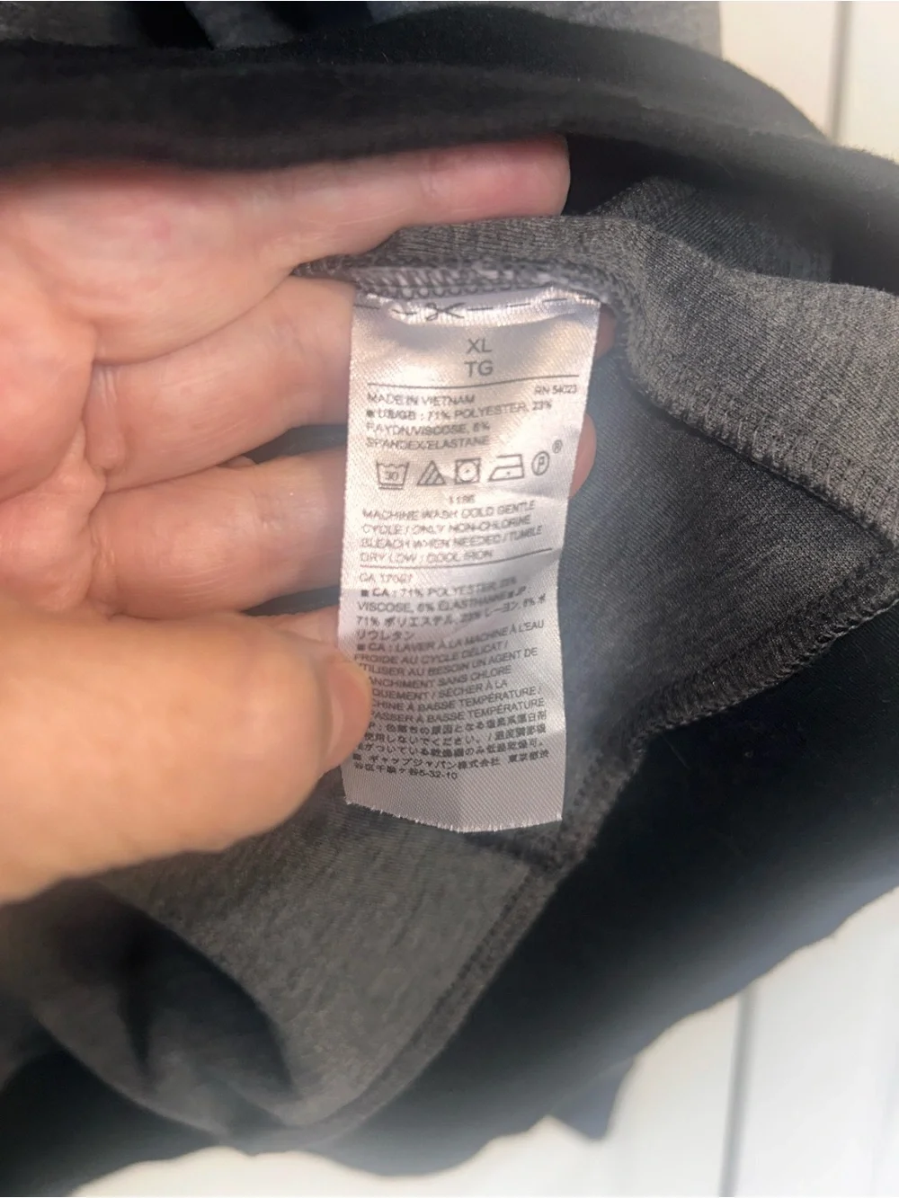 Banana Republic Men's Charcoal Gray Lightweight Full-Zip Jacket